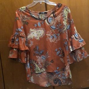 Fun Pattern Blouse